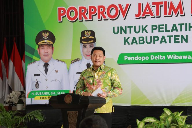 
 Bupati Sidoarjo akan Mewadahi Cabang Olah Raga Menuju Porprov X 2027*