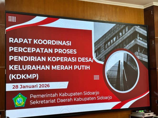 
 Pemerintah Kabupaten Sidoarjo Tegaskan Dukungan Penuh terhadap Program Prioritas Nasional