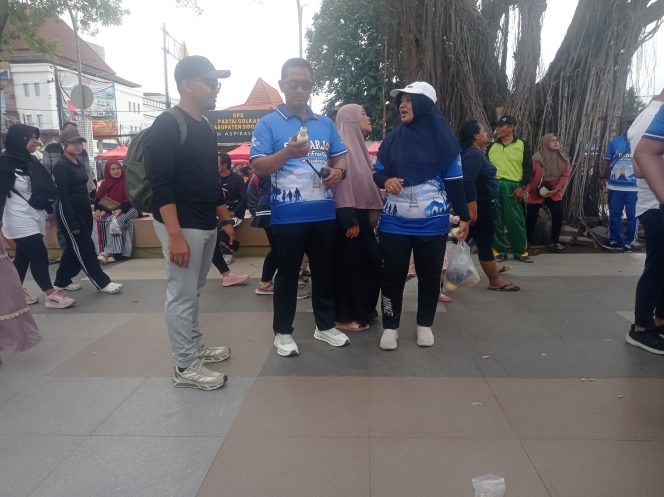 
 Hari Pertama Car Free Day di Alun-Alun Sidoarjo Disambut Antusias Masyarakat