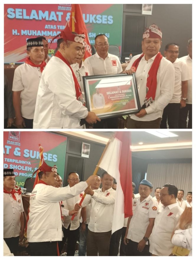 
 Budi Arie: Selamat Atas Terlantiknya Muhamad Sholeh Pimpin Projo DPD Jatim