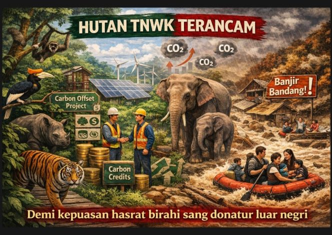 
 SENYAP YANG MENCURIGAKAN: Dugaan Alih Fungsi Zona Inti Taman Nasional Way Kambas untuk Wisata Premium, Siapa Bermain di Balik Layar.!?