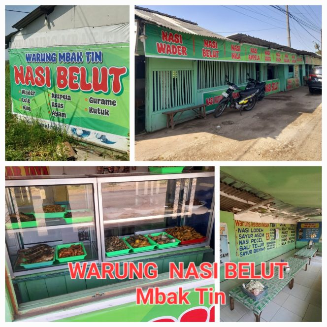 
 Warung “NASI BELUT” – Mbk TIN –  Jadi Buruan Pengguna Jalan Di Banjaragung, Menu SAMBEL BELUT Jadi Andalan.